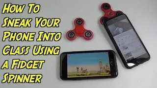 How To Sneak Your Phone Into Class Using a Fidget Spinner - SCHOOL LIFE HACKS | Nextraker