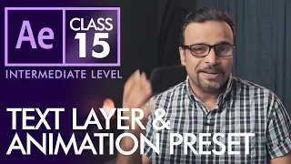 Text Layer and Animation Presets in After Effects - اردو / हिंदी
