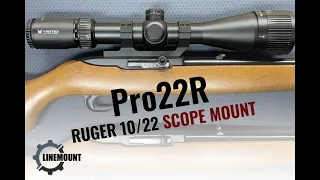 Pro22R Ruger 10/22 Scope Mount | 30mm