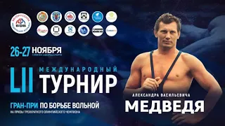 Борьба вольная. Турнир Медведя. Ковер B. 27.11.2023