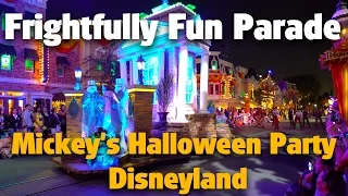 Frightfully Fun Parade | Mickey's Halloween Party | Disneyland