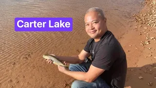 Trout Fishing - Carter Lake in Loveland, Colorado
