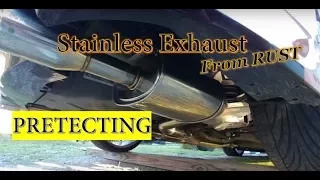 Protecting Stainless Steel Exhaust from RUST.