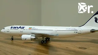 JC Wings Iran Air Airbus A300-600 EP-IBB 1:200 Diecast Model Unboxing (LH2046)