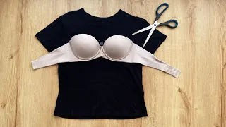 5 IDEAS DE RECICLAR ROPA SIN MÁQUINA QUE PUEDES HACER TU MISMO - 5 CLOTHES TRANSFORMATION IDEAS DIY