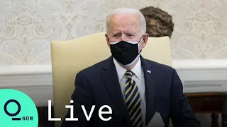 LIVE: Biden Meets With House Members on Infrastructure Funding in the Oval Office