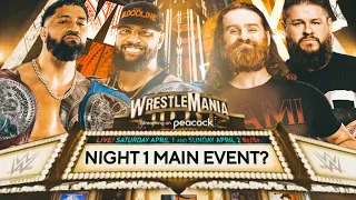 Rumored plans for WrestleMania 39 Night 1 & 2