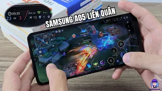 Test game Liên quân Mobile trên Samsung Galaxy A05