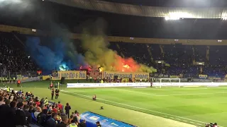 Впечатляющая поддержка в Харькове на матче Украина - Литва