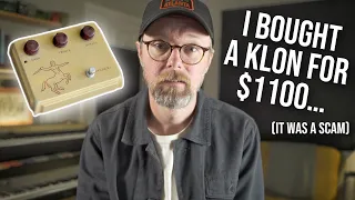 A Gold Klon Centaur for $1100!? Reverb and PayPal Scam