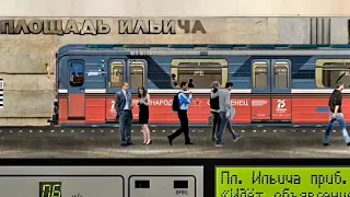 Симулятор Московского метро 2D Калининская линия