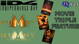 Pop Talk #21 - Independence Day (1996) The Mummy (1999) & The Mummy Returns (2001)