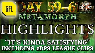 Path of Exile 3.9: METAMORPH DAY #59-61 Highlights "IT'S KINDA SATISFYING", zDPS LEAGUE CLIPS