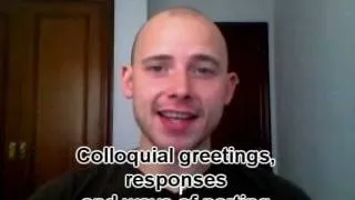 English Vocabulary: Colloquial Greetings, Responses and Ways of Parting