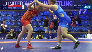 1/8 WW - 72 kg: F. SHEN (CHN) v. R. VOVCHAK (UKR)