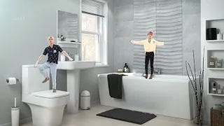 JAEMIN and JISUNG of NCT DREAM dancing 'BOOM' in your bathroom while your parents fight (ASMR)