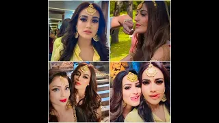 naagin 6 bela bani vishaka shesha in shooting time video