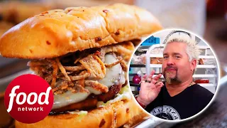 Guy Is In Shock After Tasting The Best Cured Meat He's Ever Had! | Diners Drive-Ins & Dives