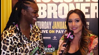 CLARESSA SHIELDS REVEALS CRUSH ON ANTHONY JOSHUA: “HE’S LIKE WALKING ON FLOWERS!” [FUNNY]