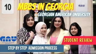 Mbbs in georgia|georgian american university|top university in Georgia|fee structure in Georgia|🇬🇪
