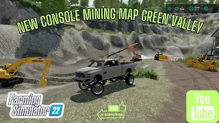 NEW Console Mining MAP Green Valley | Farming Simulator22 #fs22 #farmingsimulator22 #simulator