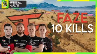 ESL PUBG • EU Masters Spring Final - FAZE CLAN 10 KILLS