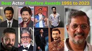 Best Actor Filmfare Awards all Time List | 1991 to 2023
