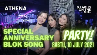 TERBARU LIVE ATHENA DJ AGUS ON THE MIX | SPECIAL MALAM MINGGU | SABTU 10 JULY 2021