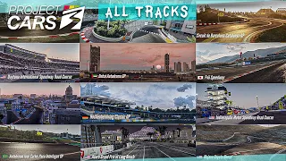 Project CARS 3 - First Look All Tracks List