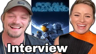 JOEL KINNAMAN gets engaged & SHANTEL VANSANTEN wants his 'ring guy'! 'FOR ALL MANKIND' SEASON 2 CHAT