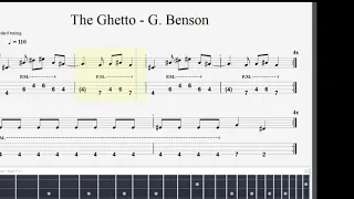 George Benson The Ghetto Bass Tab