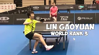 I won a point against World no. 3 Lin Gaoyuan