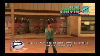 Grand Theft Auto: Vice City: Phone call with Mitch baker