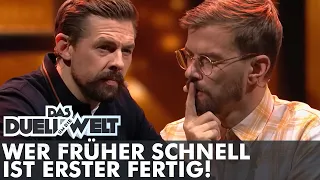 Vom Lachyoga bis zum Kart crash | Wer früher schnell ist erster fertig! | Duell um die Welt