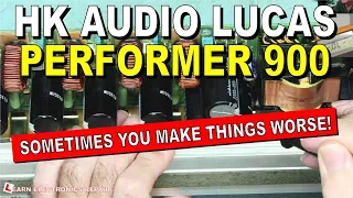 HK Audio Lucas Performer 900W Sub : Sometimes Repair Jobs Go Horribly Wrong