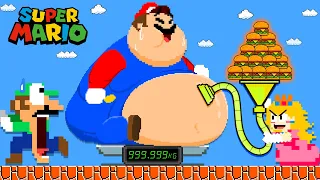 Super Mario Bros: What happened to Mario's PREGNANT? Game Animation