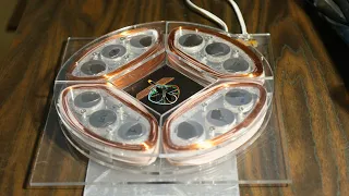 Magnetic levitation – physical construction of scaled up device