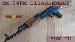 [OLD SCHOOL][HOW TO] CYMA CM.048M Disassembly AKM AK-47 internal review