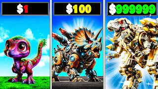 $1 to $1,000,000 Mech Dinosaur in GTA 5 RP