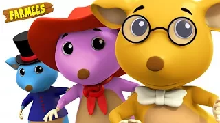 Three Blind Mice | Kindergarten Nursery Rhymes For Babies | Songs Videos For Toddlers by Farmees