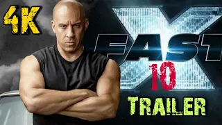 FAST & FURIOUS 10 Trailer  (2023) Vin Diesel, Cody Walker (4K) 60fps
