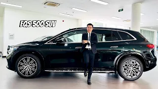 Chi tiết Mercedes EQS 500 SUV 2024 giá 4,999 tỷ - xe gầm cao chạy điện "xịn" nhất ?