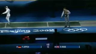 Beijing 2008 - MFI - L16 - Kruse GBR v Joppich GER - 1 of 3