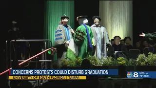 Concerns protests could disturb USF graduation