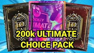 *My Best Pull and 200k Ultimate Choice Pack* NHL 23 Team of The Year Pack Opening