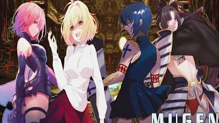 MUGEN Tag Team Arcade Gameplay - Red Arcueid, Powered Ciel,  Mash Kryelight & Ushiwakamaru