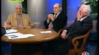 TIM RUSSERT WITH BASEBALL LEGENDS   APRIL 27, 2002