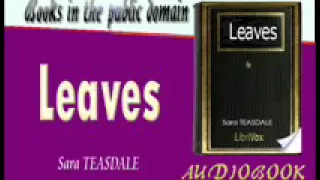 Leaves - Sara TEASDALE Audiobook