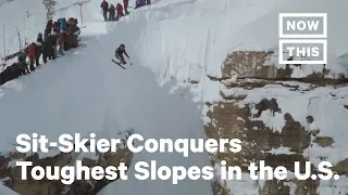 Sit-Skier Trevor Kennison Conquers Jackson Hole Slopes | NowThis