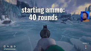 I tried hunting a moose with a revolver in The Long Dark